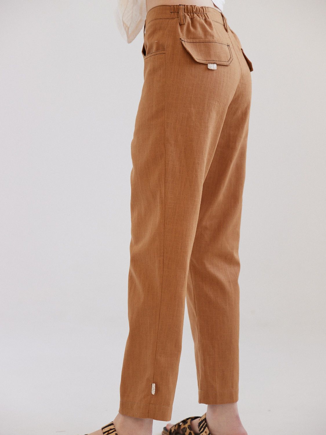 PANTALON LIRA camel 4