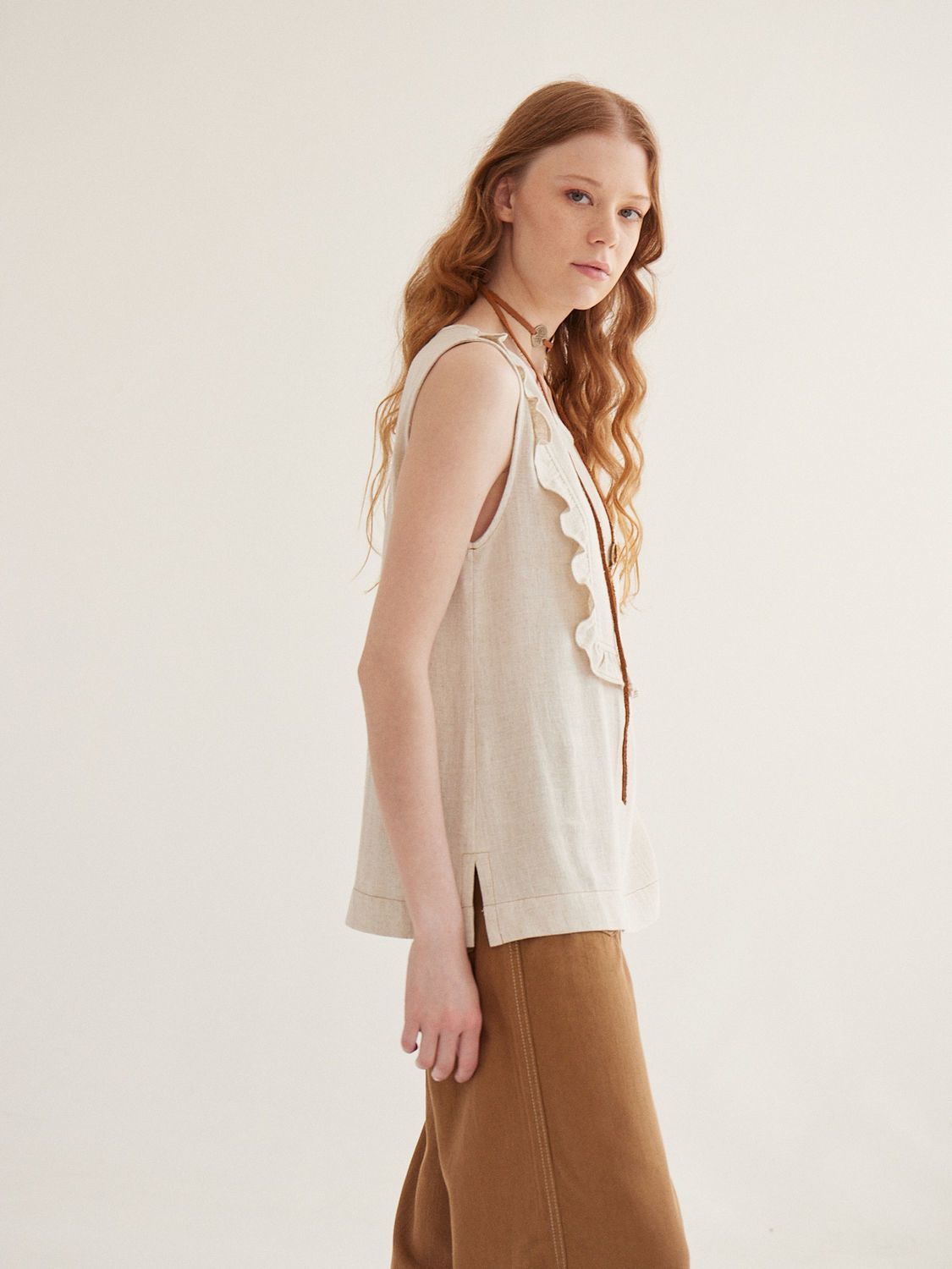 TOP FLESS beige 0