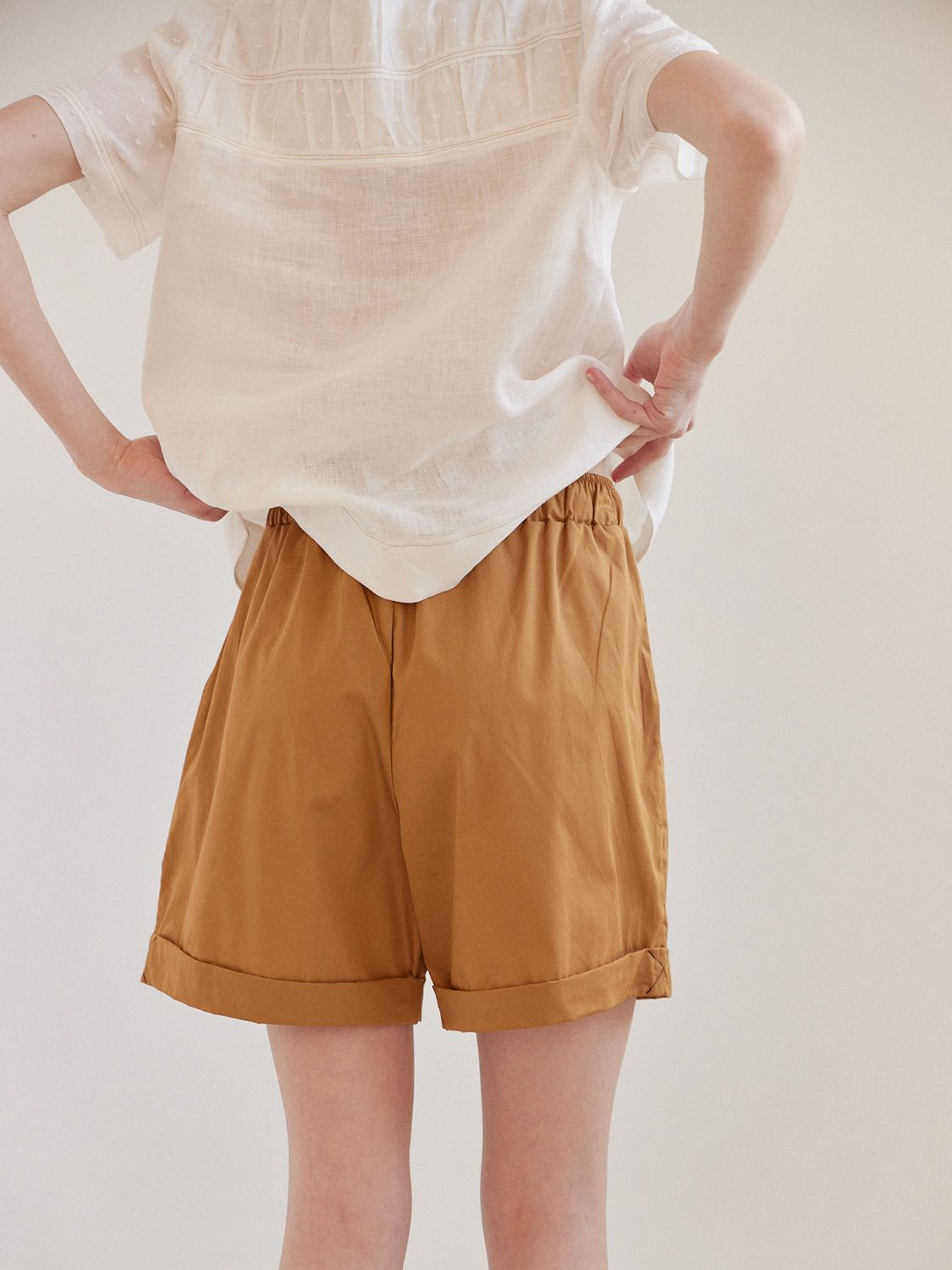 SHORT PALTU camel 1